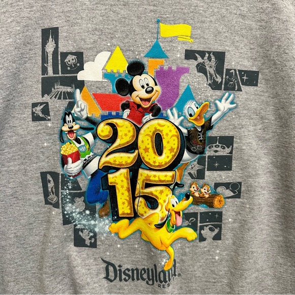 Disney Parks 2015 Sweatshirt YXL 18-20 - Picture 4 of 6